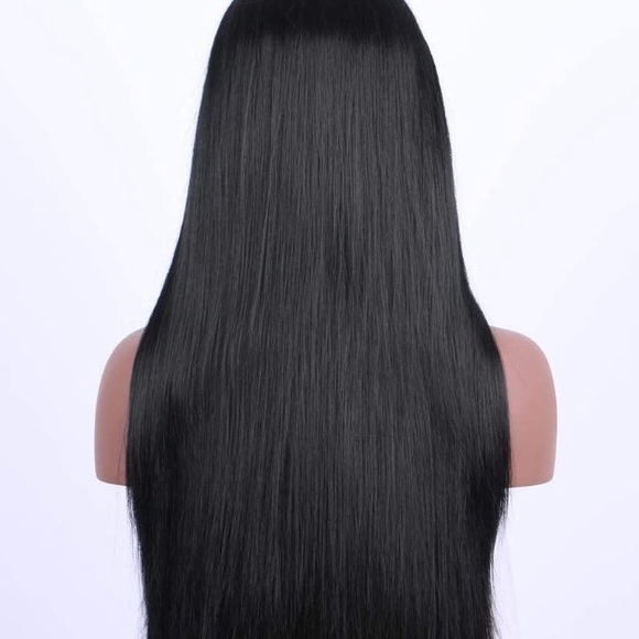? Rori 24” BLACK STRAIGHT LaceFront Wig ? main image 5